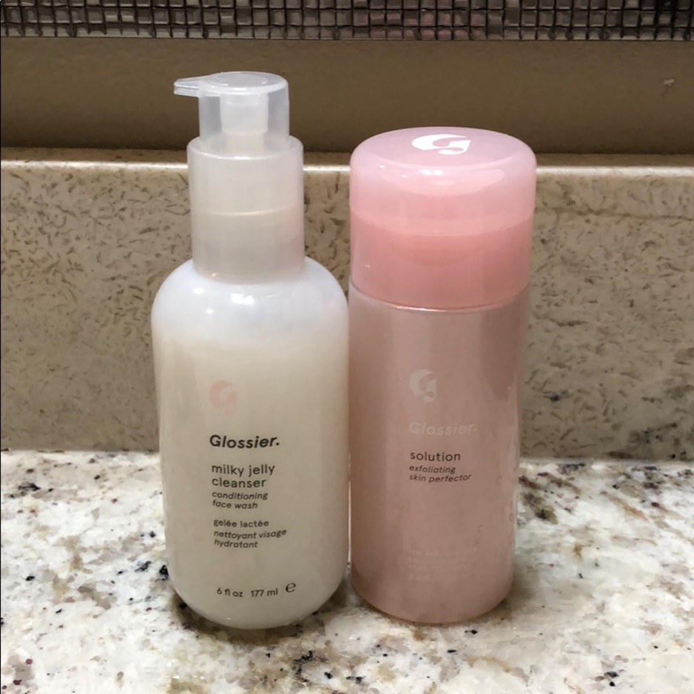 Glossier Milk Jelly Cleanser & Solution